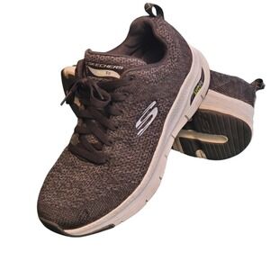 Skechers Shoes Mens Size 8 Gray Arch Fit Paradyme Sport Sneakers  Knit 232041